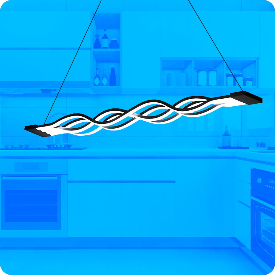 Konyha vezette csillár