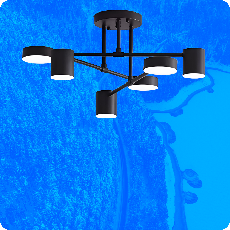 A skandináv LED -csillárok