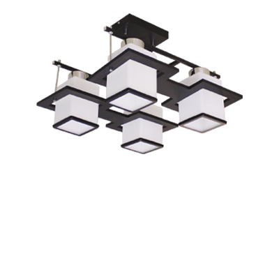 Csillár lámpákkal