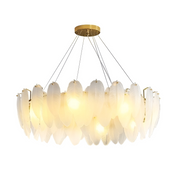 Crystal Chandelier Vaux-le-Vicomte Eleganza, 5x E14, 42 cm átmérőjű, arany, állítható magasság