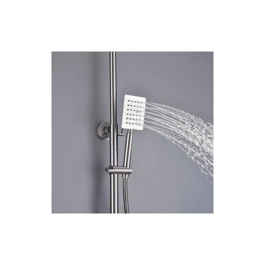 Zuhany akkumulátor, egészségügyi sárgaréz, krómozott