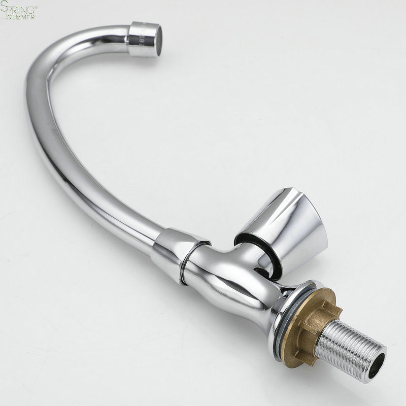 Hideg víz akkumulátor forgócsővel, króm, AR003