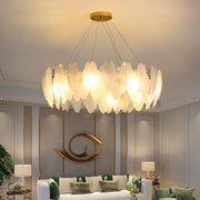 Crystal Chandelier Vaux-le-Vicomte Eleganza, 6x E14, 49 cm átmérőjű, arany, állítható magasság