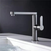 Washbasin akkumulátor, egészségügyi sárgaréz, fekete, 9107h