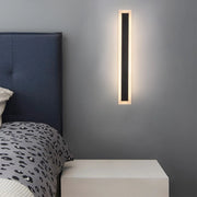 Vigyen fel mack külső LED -t, 30 cm, 4W, IP65, fém, lineáris, fekete