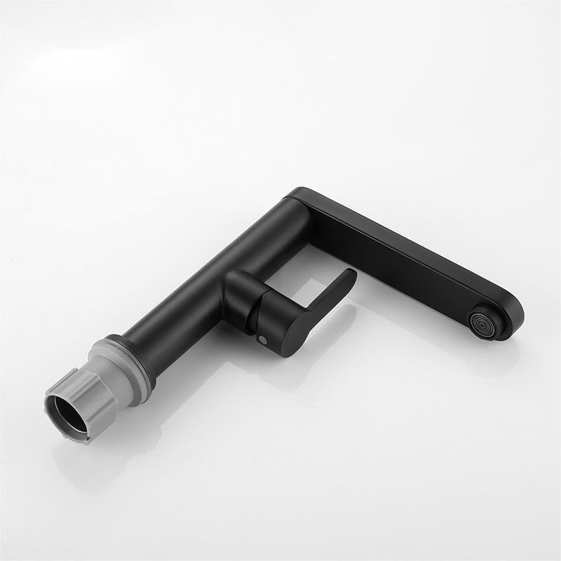 Washbasin akkumulátor, egészségügyi sárgaréz, fekete, 9107h