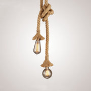 Caruso Pendul, 2*E27, fekete, fém és zsineg