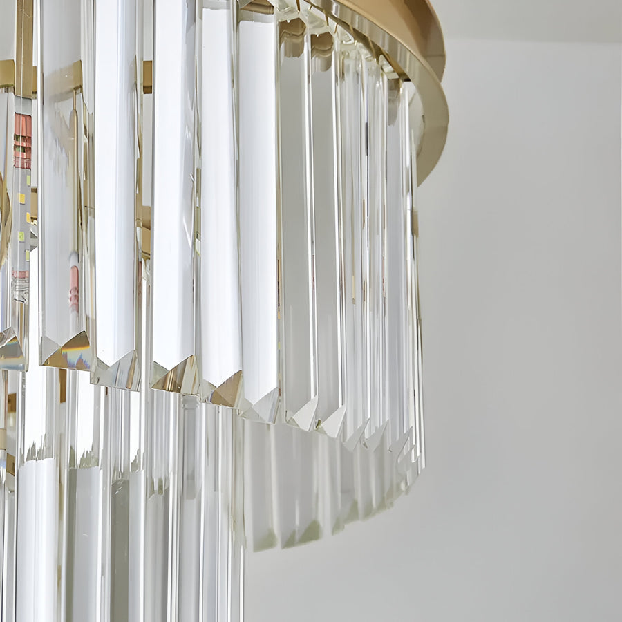 Chandier Chambord Petito 3XE14, 28 cm átmérőjű, matt arany, állítható magasság