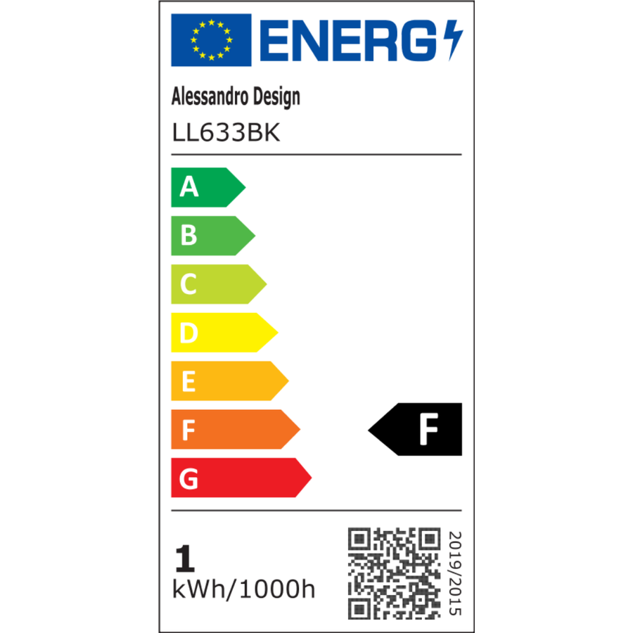 LED LED felfüggesztette Darin, 96W, állítható magasság, hideg, fekete fény