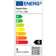 LED csillár távirányítóval, felfüggesztett 98W, 4 elem, hideg/meleg/semleges fény, szabályozható, állítható magasságú, fekete