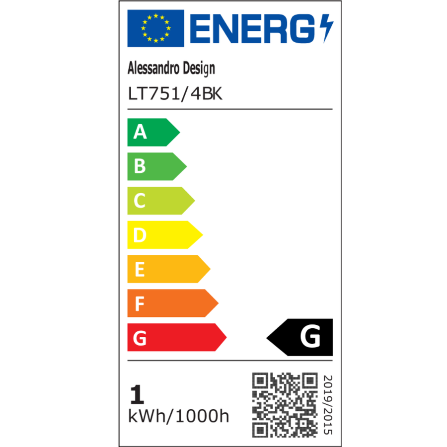 LED csillár távirányítóval, felfüggesztett 98W, 4 elem, hideg/meleg/semleges fény, szabályozható, állítható magasságú, fekete