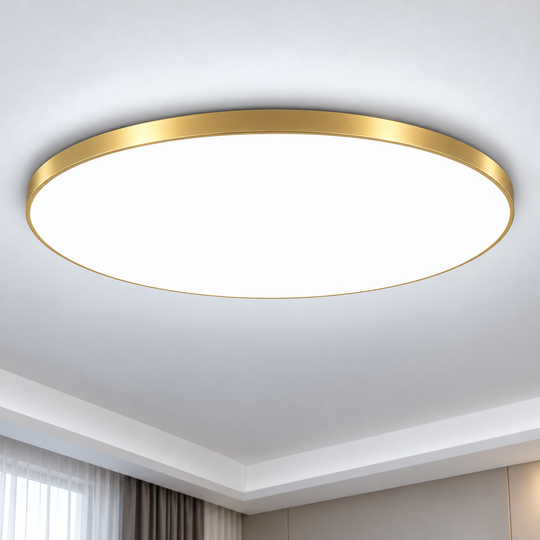 SOLIS LED mennyezeti lámpa 37cm 33W hideg fény arany