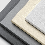 Téglalap alakú zuhanyozás 80x120 cm, vékony 3 cm, fekete