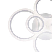 LED -csillár Betty távirányítóval, 82W, 6 kör, hideg/forró/semleges fény, instabil, fehér