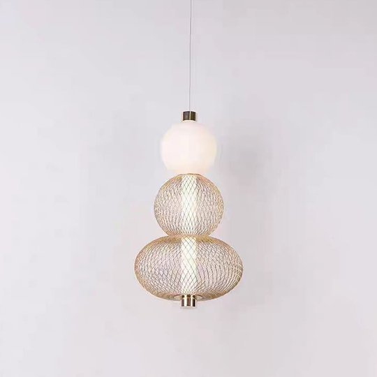 Függesztett LED csillár LM550/3GD, 12W, fény 3000/4000/6000K, arany Modern csillárok Alapértelmezett cím Alessandro Design