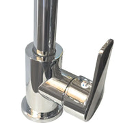 Rozsdamentes acél konyhai akkumulátor, króm, forgócső, magas WH207