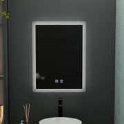 Mirror LED Touch Alecsidra -szigorú rendszer 45x60cm
