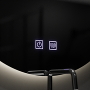 54x60 Semiluna LED -tükör, érintse meg az Arcana -t, leolvasztási rendszer, dimablable