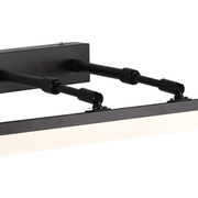 Vigye fel a Bath LED -t, Malawi, 10W, lineáris, semleges fény, fekete