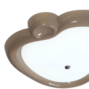LED LED Sofia, 34W, zöld akril, hónap és csillag alak, 3000k/4000K/6000K
