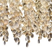Crystal LED csillár LLC213/400GD kerek, 22W, hideg/meleg/semleges fény, kristály, arany