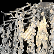 Crystal csillár CC8080/D500CH, 5x E14, átmérő 49cm, króm