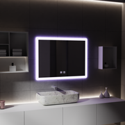 Mirror LED Touch Alecsidra rendszer diszpozíció 80x60cm
