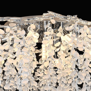 Crystal Chandelier fiamma, 6x E14, 45 cm átmérőjű, arany