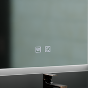 Mirror LED Touch Alecsidra -szigorú rendszer 45x60cm