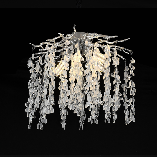 Crystal csillár CC8080/D500CH, 5x E14, átmérő 49cm, króm