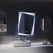 Mirror LED Touch Infinitum rendszer 60x80 cm -re leolvasztva