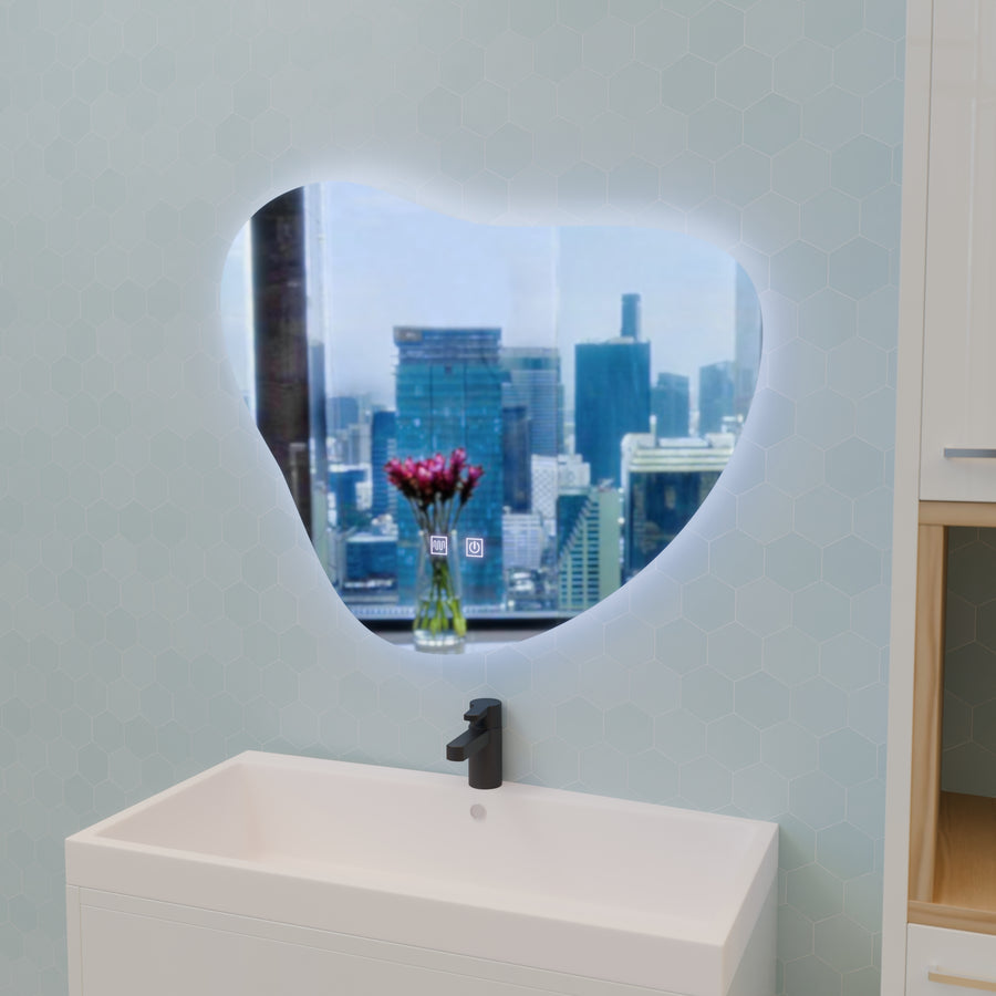Mirror LED Touch Avonita Bembrulációs Rendszer 87x70cm