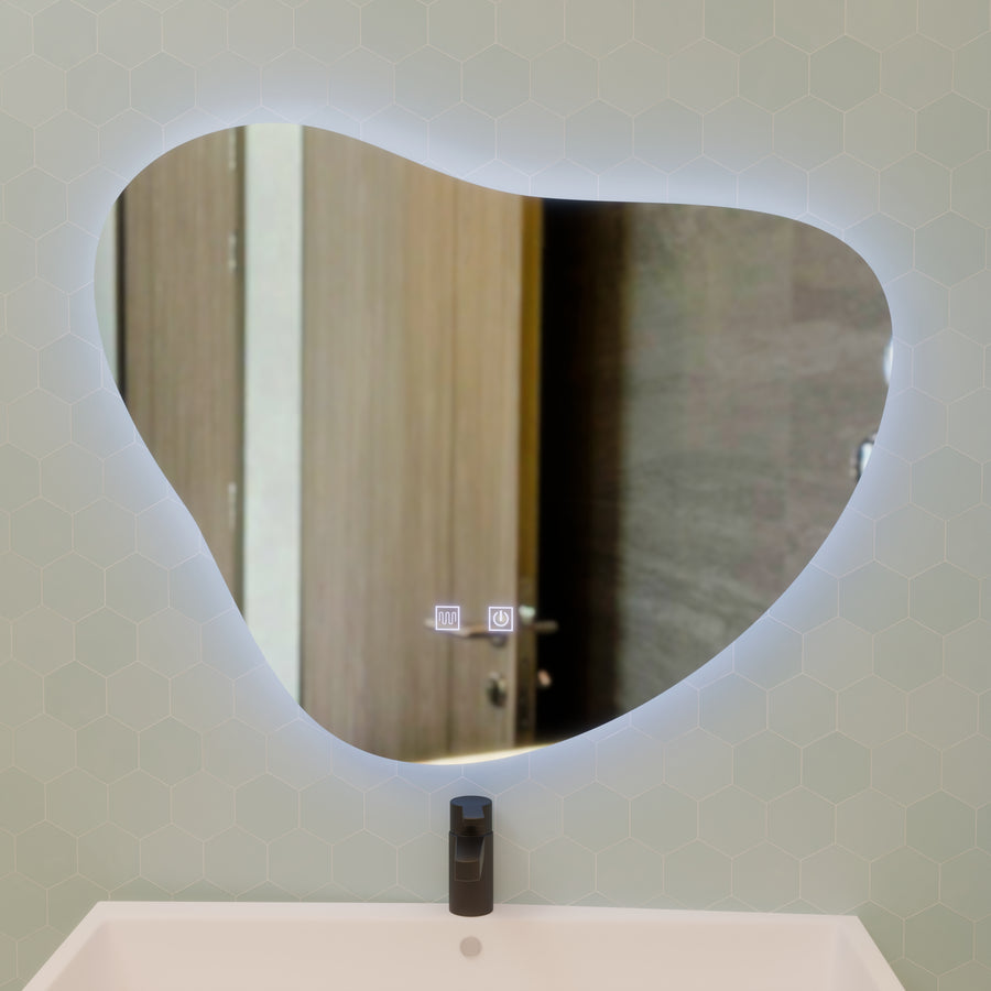 Mirror LED Touch Avonita Bembrulációs Rendszer 87x70cm