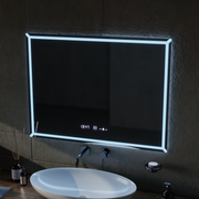 Téglalap alakú LED -tükör, 60x80 cm, Villaytouch Marcello, Desmantile System, Dimable
