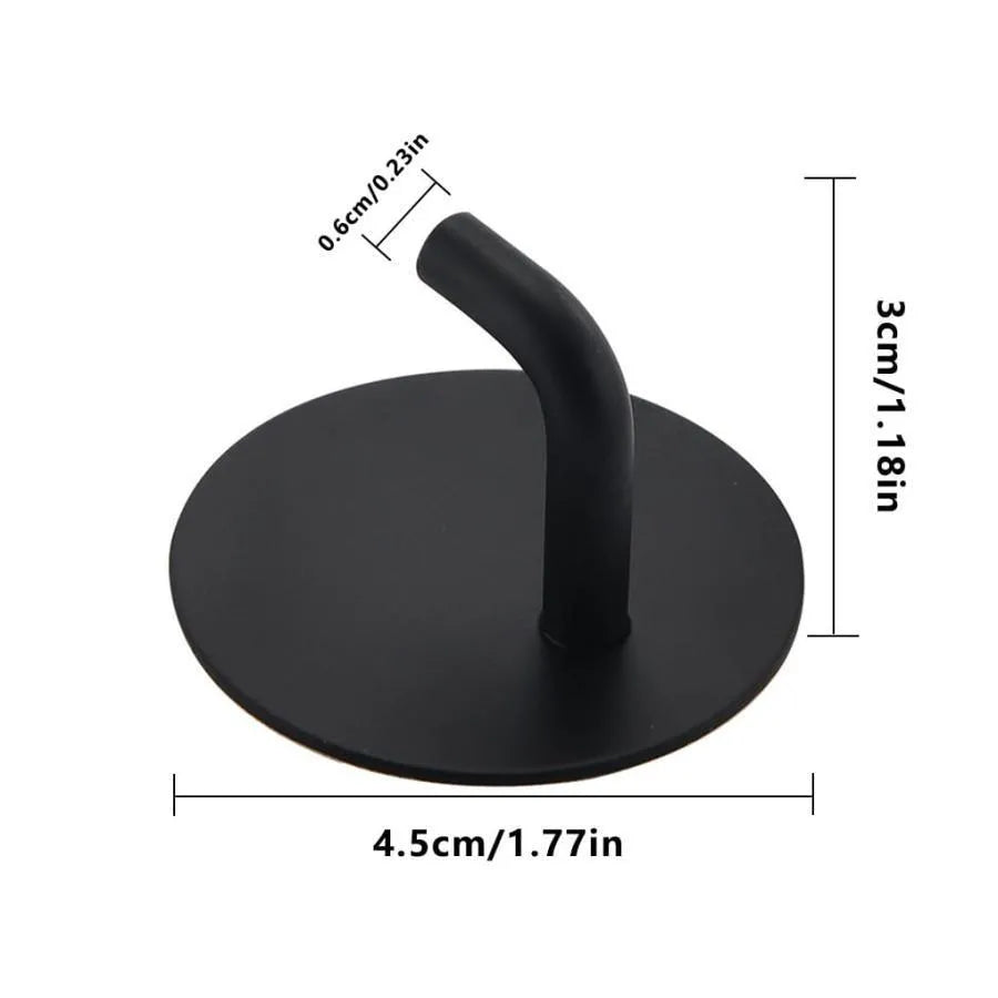 Fekete önálló akasztó fogas GJ651