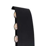 Fantas alkalmazott belső/külső LED, 10 forrás x 1w, ip65, fekete, 3000k