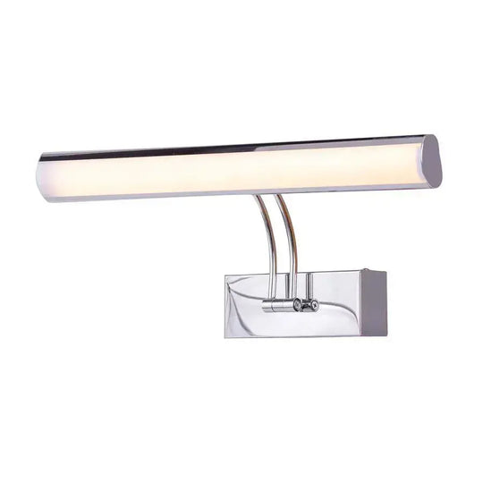 Ginna LED fürdőszobai fali lámpa, 12 W, ezüst fürdőszobai fali lámpa Alapértelmezett cím Alessandro Design