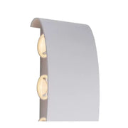 Fantasis külső és belső LED, 6 forrás x 1w, ip65, fém, fehér, 3000 ezer