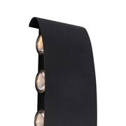 Fantasis külső és belső LED, 8 forrás x 1w, ip65, fém, fekete, 3000 ezer