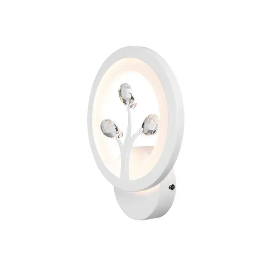 Alkalmazza a Daisy LED -t, 13W, hideg/forró/semleges fényt, fehér kristálytal