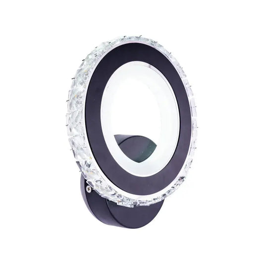 Alkalmazza a LED Nova Rotonda, 16W, fekete és rozsdamentes, meleg/hideg/semleges fényt