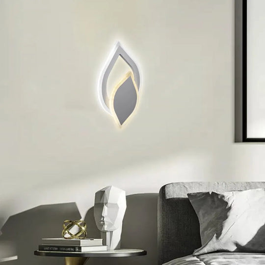 Nina LED fali lámpa, 20 W, semleges fény, fehér belső fali lámpa Alapértelmezett cím Alessandro Design