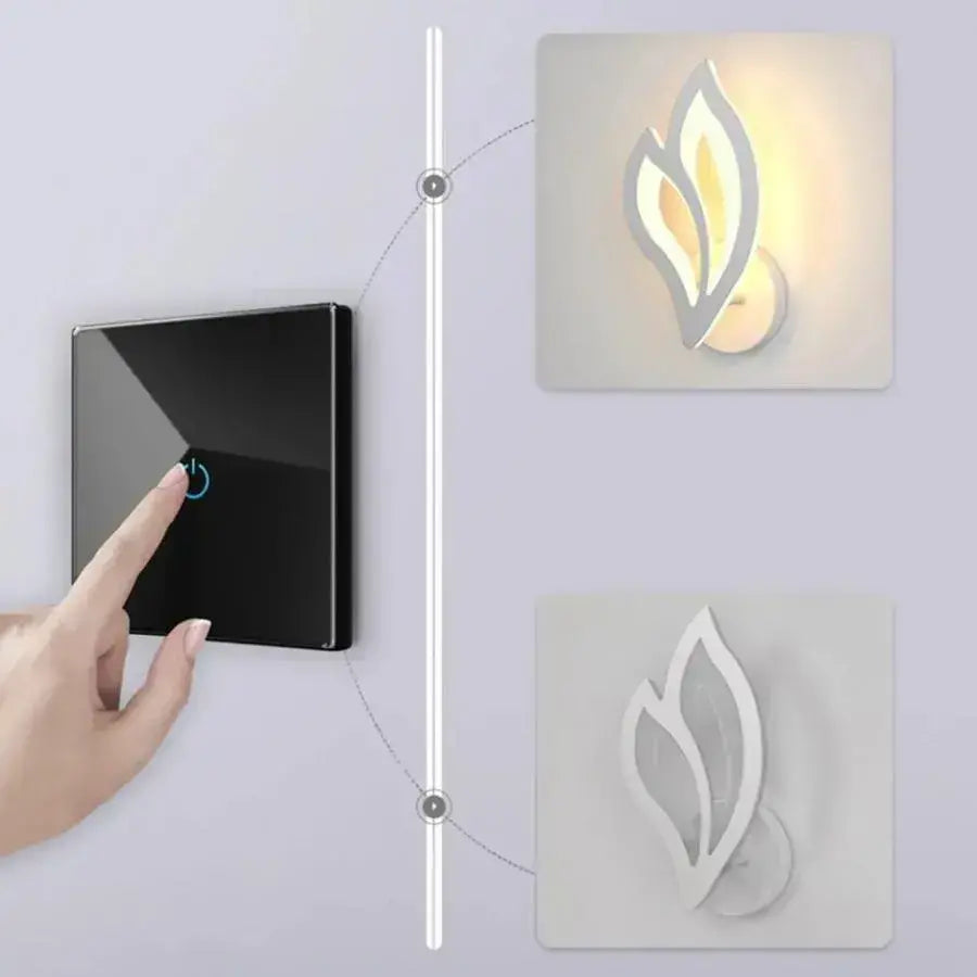 Vigyen fel LED LILY 15W PETALA könnyű hideg/meleg/semleges akril és fehér fém