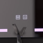 Mirror LED téglalap alakú 60x80cm, érintőképes mellény, diszfigurációs rendszer, instabil