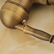 Konyhai akkumulátor, egészségügyi sárgaréz, arany, OD/2046