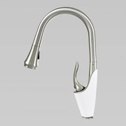 Konyhai akkumulátor kivonható zuhany, egészségügyi sárgaréz, króm, W054