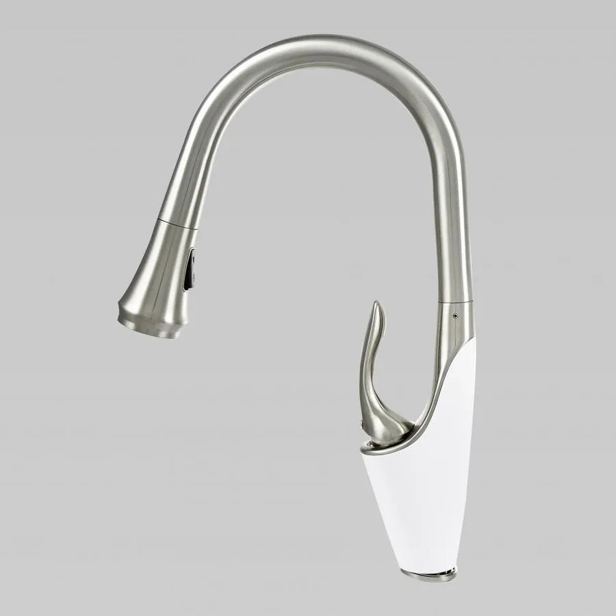 Konyhai akkumulátor kivonható zuhany, egészségügyi sárgaréz, króm, W054