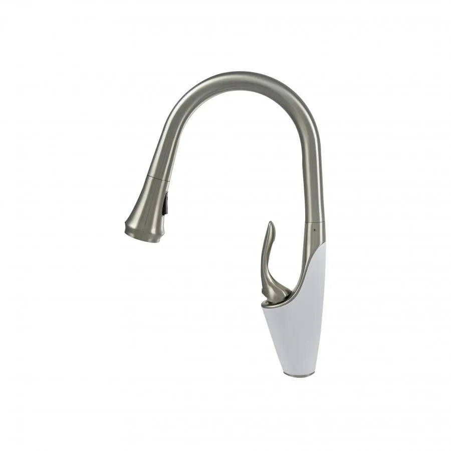 Konyhai akkumulátor kivonható zuhany, egészségügyi sárgaréz, króm, W054