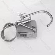 Akkumulátorkonyha kivonható zuhanyzóval, rozsdamentes acél 304, szatén, CF034