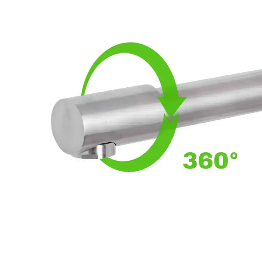 Konyhai akkumulátor forgócsővel, monokomanda, rozsdamentes acél 304, szatén, CF003